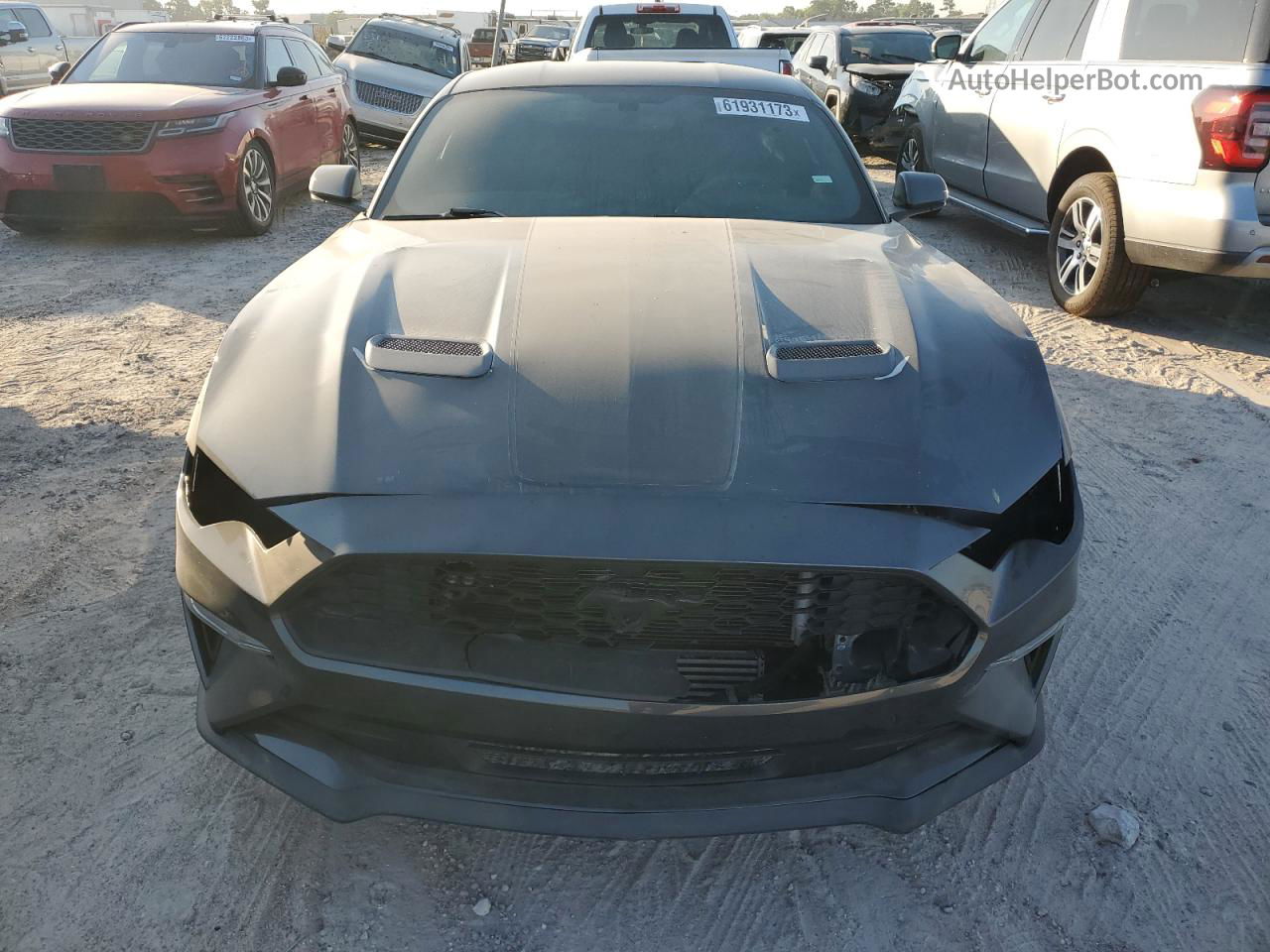 2020 Ford Mustang Gray vin: 1FA6P8TH4L5118135