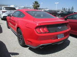 2020 Ford Mustang Ecoboost Red vin: 1FA6P8TH4L5132259