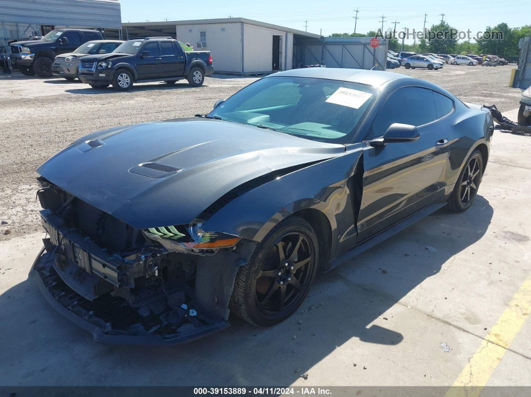 2020 Ford Mustang Ecoboost Fastback Серый vin: 1FA6P8TH4L5150289