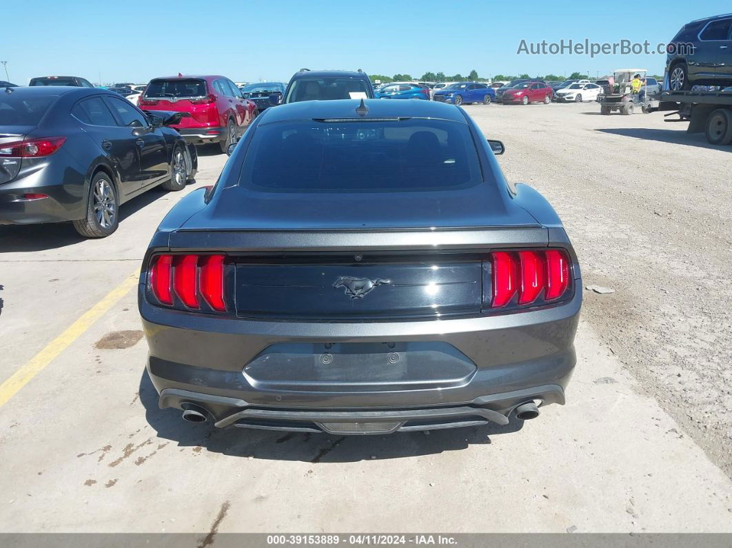 2020 Ford Mustang Ecoboost Fastback Gray vin: 1FA6P8TH4L5150289