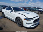 2020 Ford Mustang Ecoboost Fastback White vin: 1FA6P8TH4L5177072