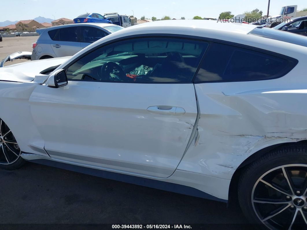 2020 Ford Mustang Ecoboost Fastback White vin: 1FA6P8TH4L5177072