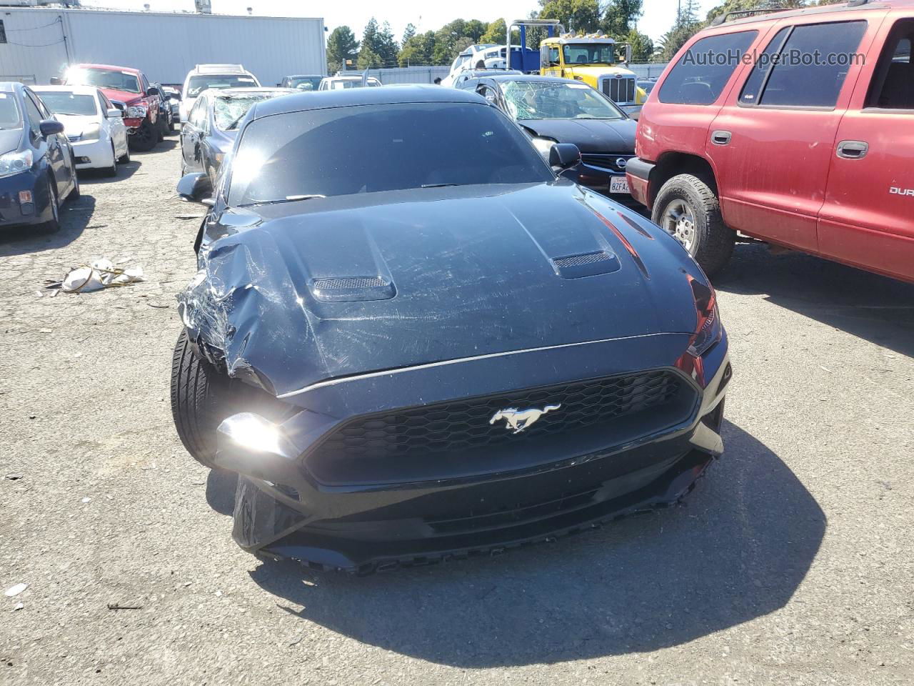 2020 Ford Mustang  Black vin: 1FA6P8TH4L5179386