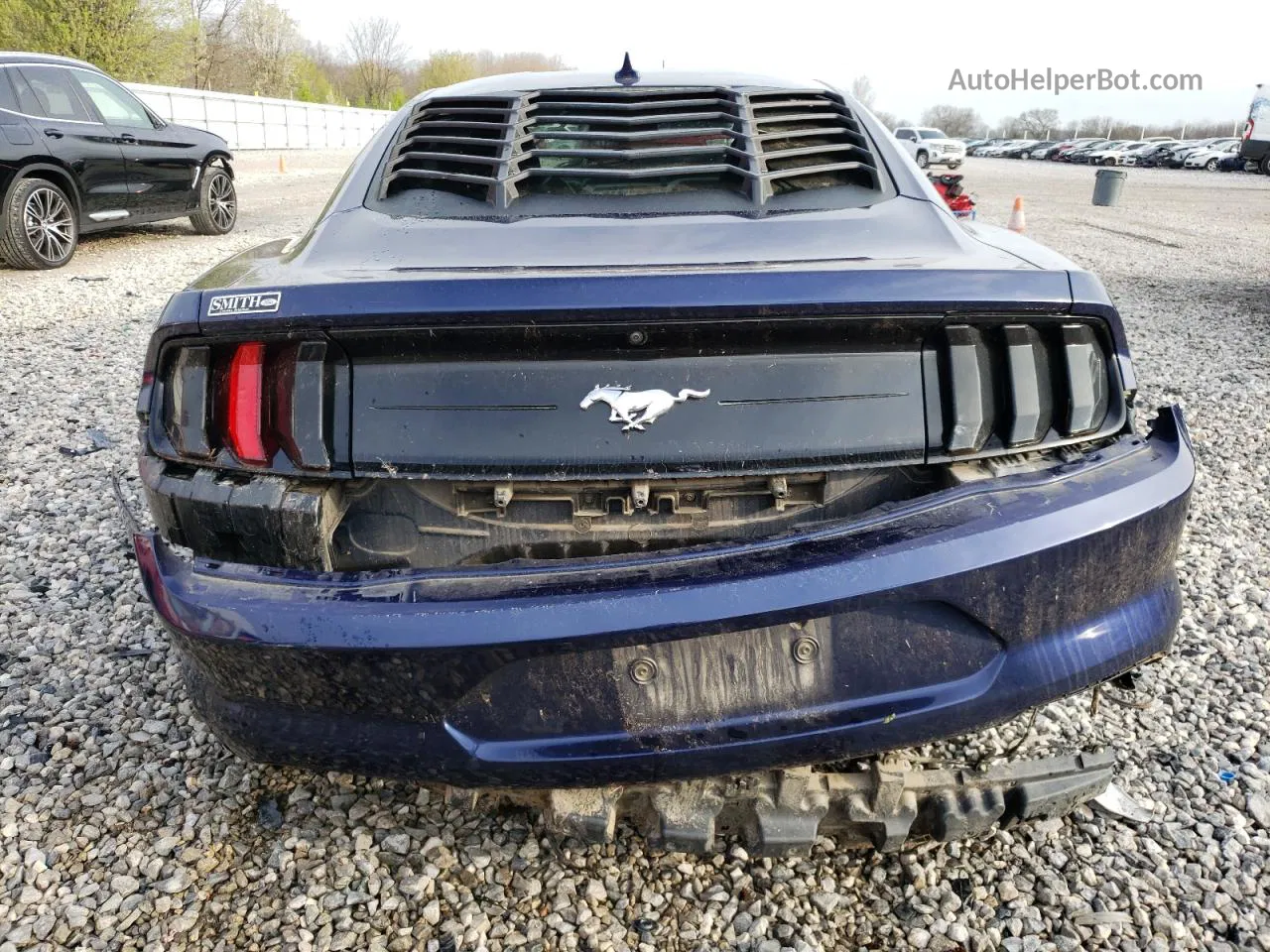 2020 Ford Mustang  Blue vin: 1FA6P8TH4L5182109