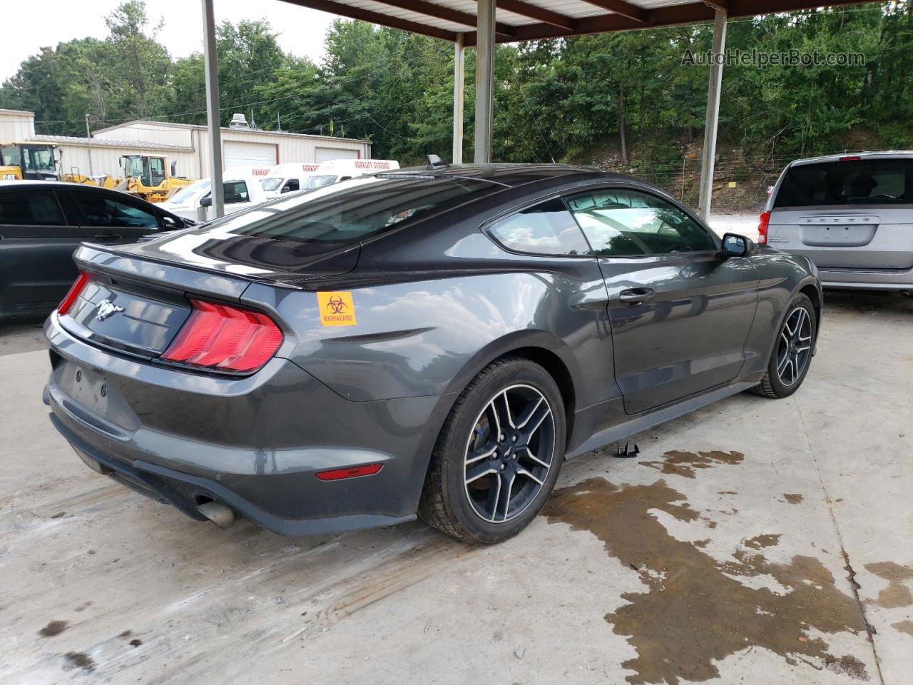 2020 Ford Mustang  Gray vin: 1FA6P8TH4L5190159