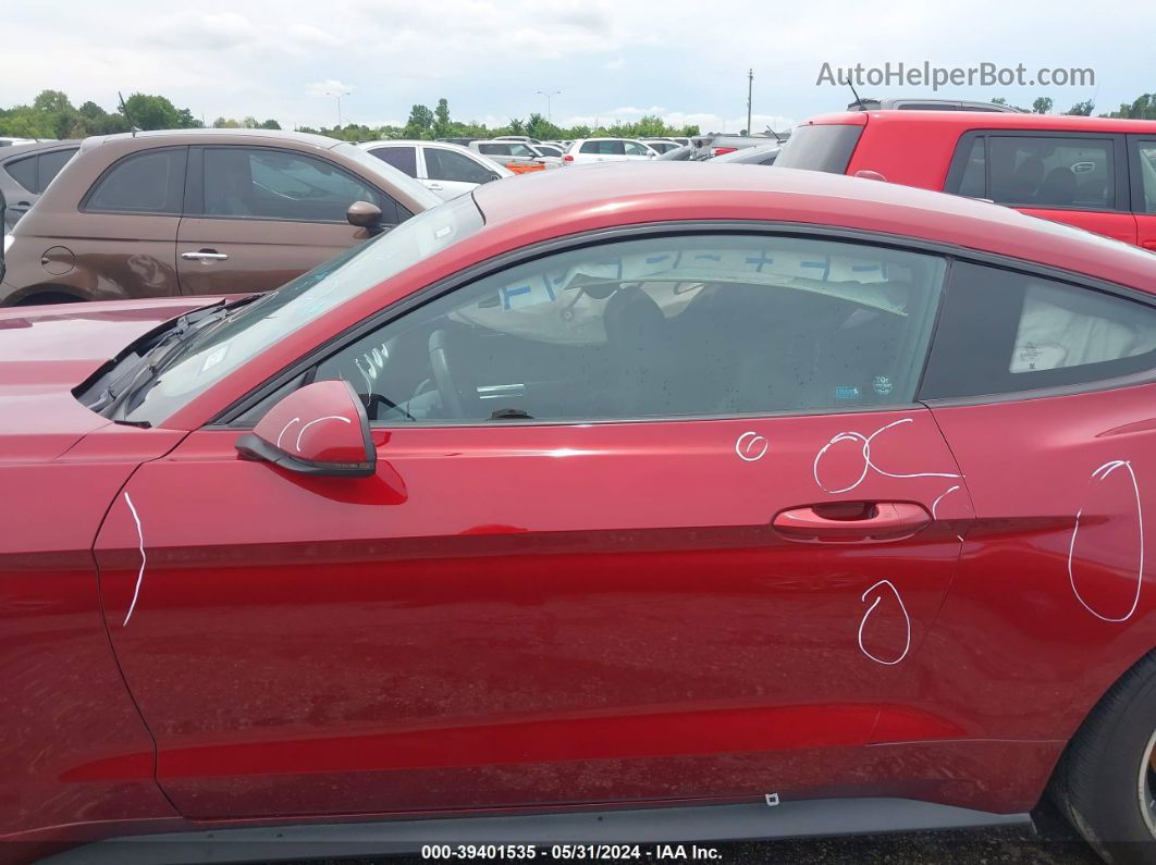 2015 Ford Mustang Ecoboost Burgundy vin: 1FA6P8TH5F5303654