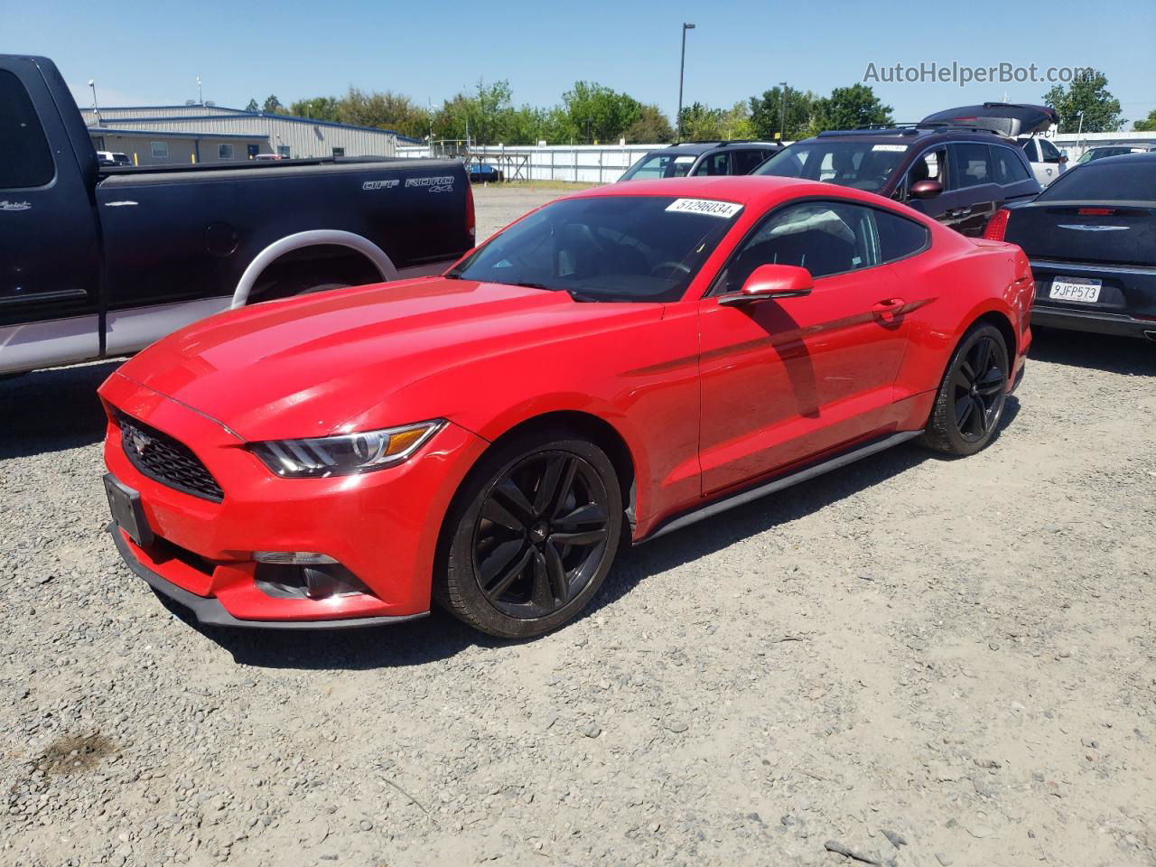 2015 Ford Mustang  Red vin: 1FA6P8TH5F5311740