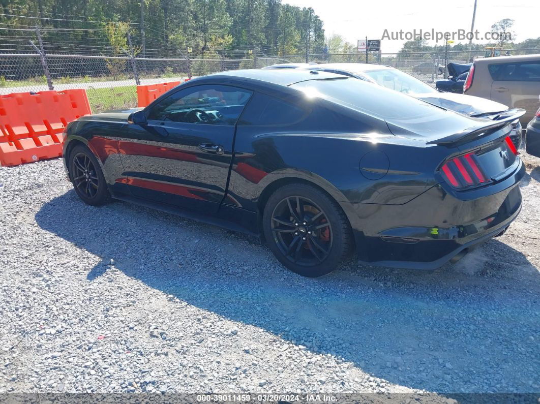 2015 Ford Mustang Ecoboost Black vin: 1FA6P8TH5F5323225