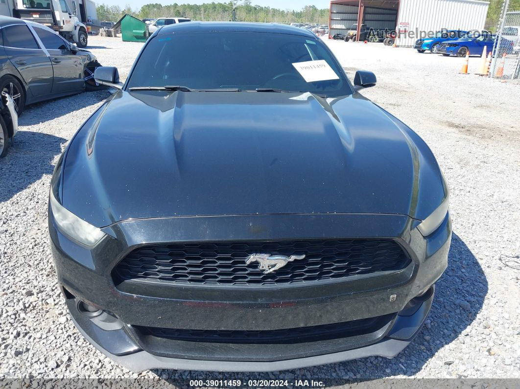 2015 Ford Mustang Ecoboost Black vin: 1FA6P8TH5F5323225