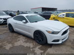 2015 Ford Mustang Ecoboost White vin: 1FA6P8TH5F5349677