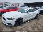 2015 Ford Mustang Ecoboost White vin: 1FA6P8TH5F5349677