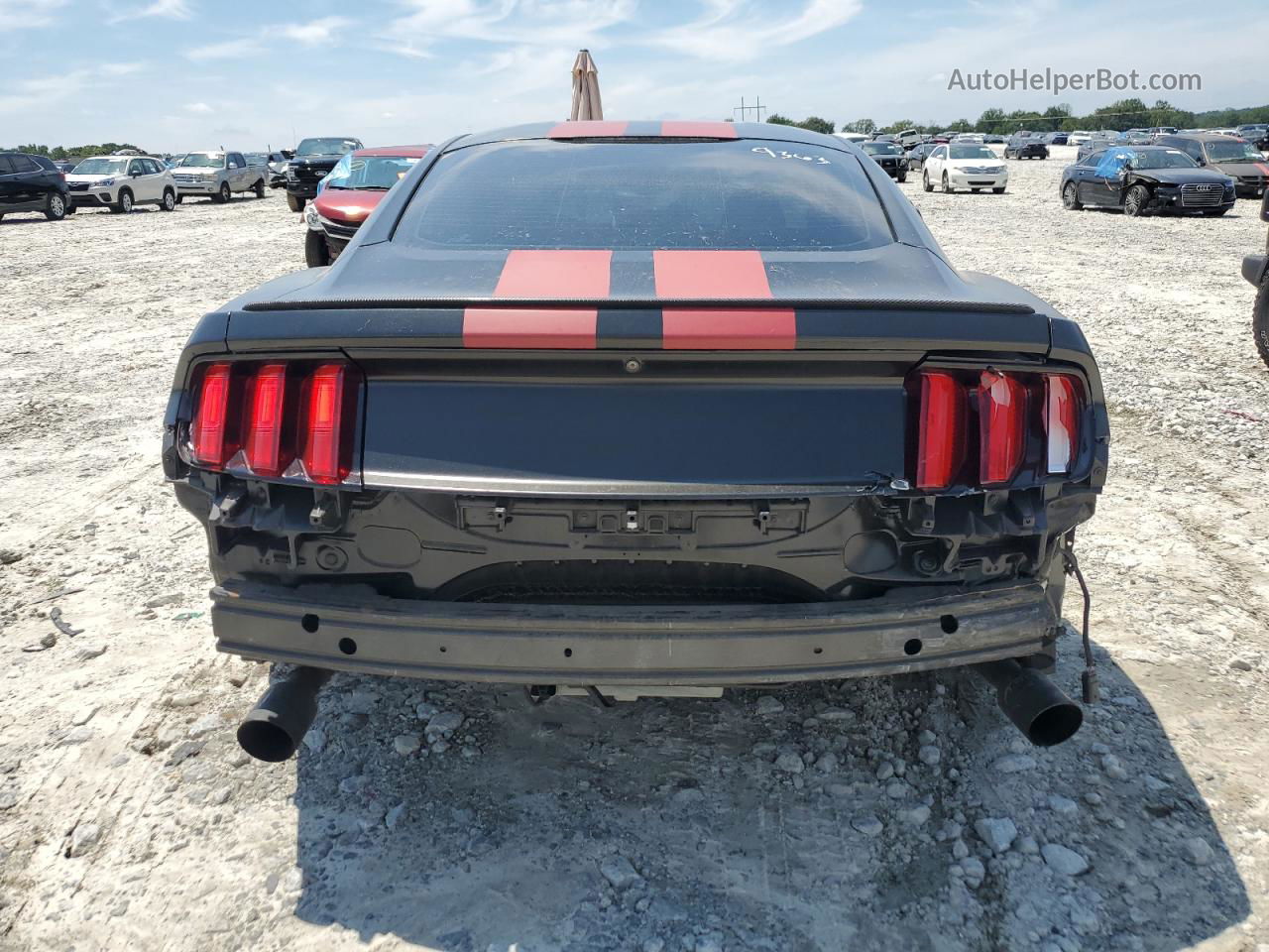 2015 Ford Mustang  Black vin: 1FA6P8TH5F5369363