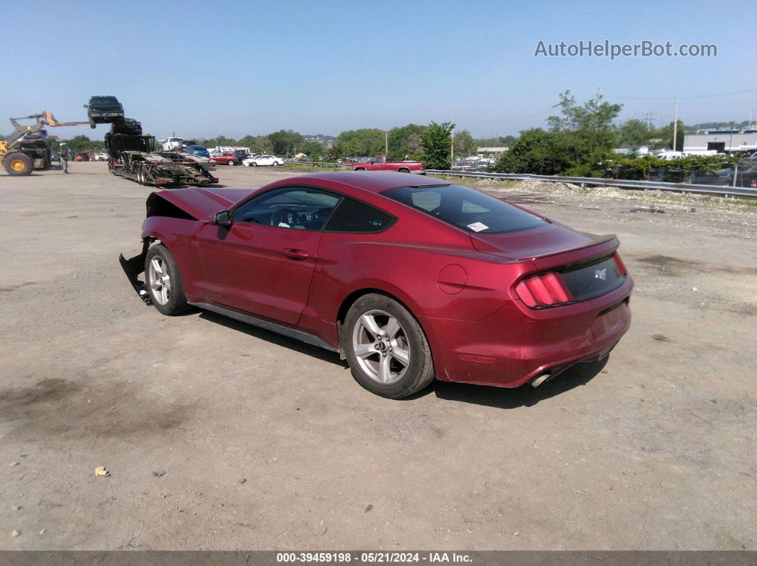 2015 Ford Mustang Ecoboost Красный vin: 1FA6P8TH5F5417668