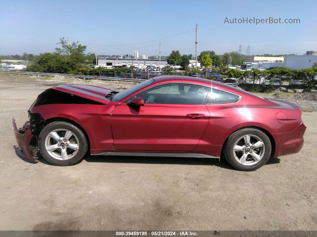 2015 Ford Mustang Ecoboost Red vin: 1FA6P8TH5F5417668