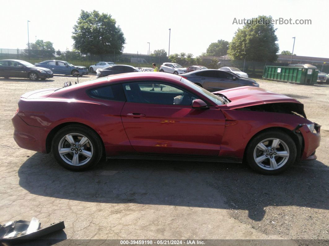 2015 Ford Mustang Ecoboost Red vin: 1FA6P8TH5F5417668