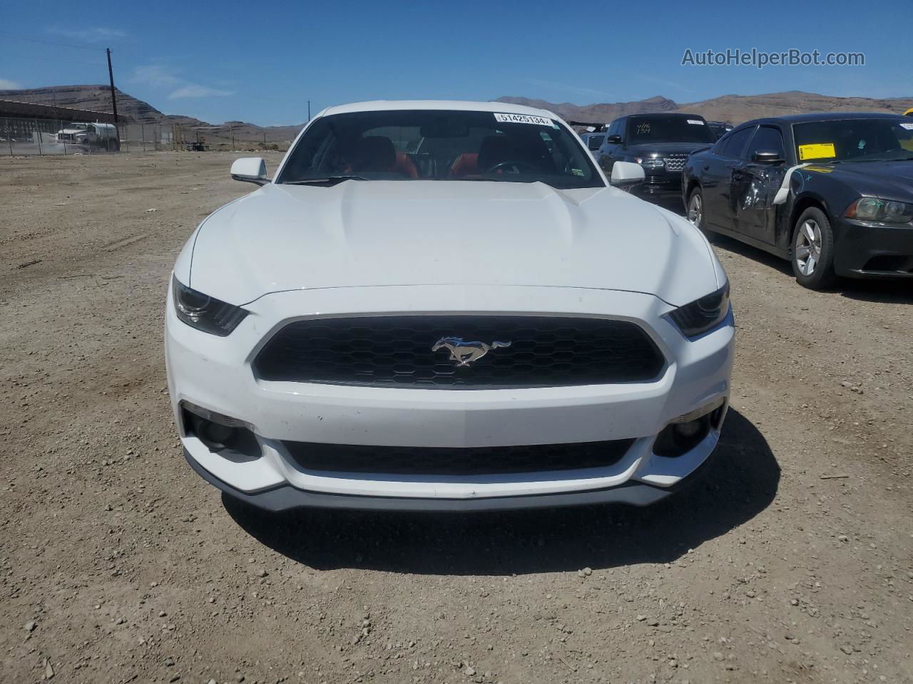 2016 Ford Mustang  White vin: 1FA6P8TH5G5226141