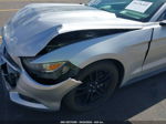 2016 Ford Mustang Ecoboost Silver vin: 1FA6P8TH5G5273847