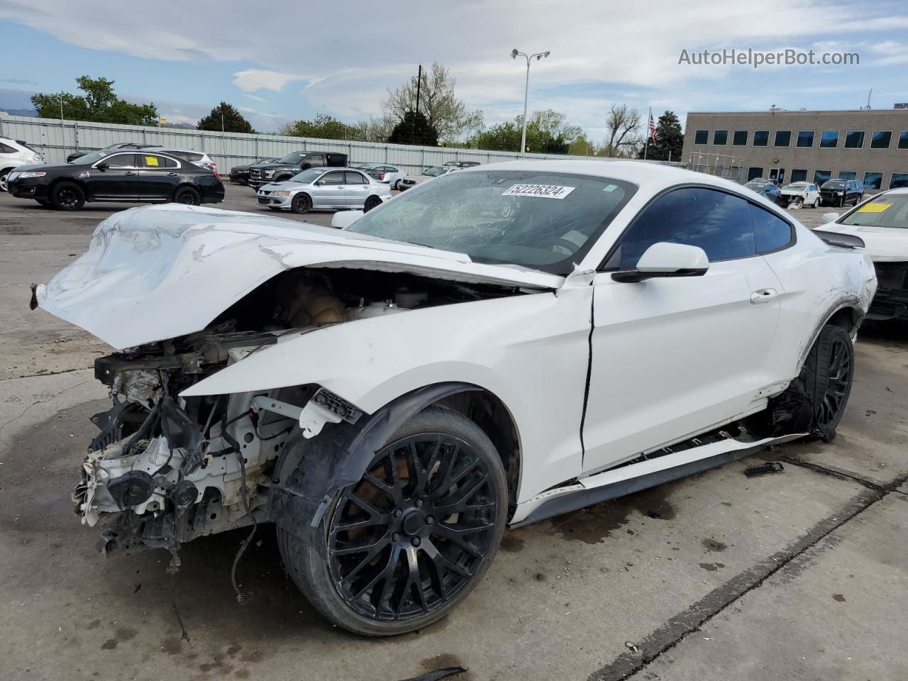 2016 Ford Mustang  Белый vin: 1FA6P8TH5G5336221