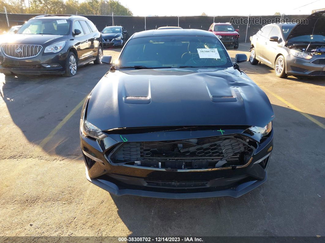 2020 Ford Mustang Ecoboost Fastback Black vin: 1FA6P8TH5L5126566