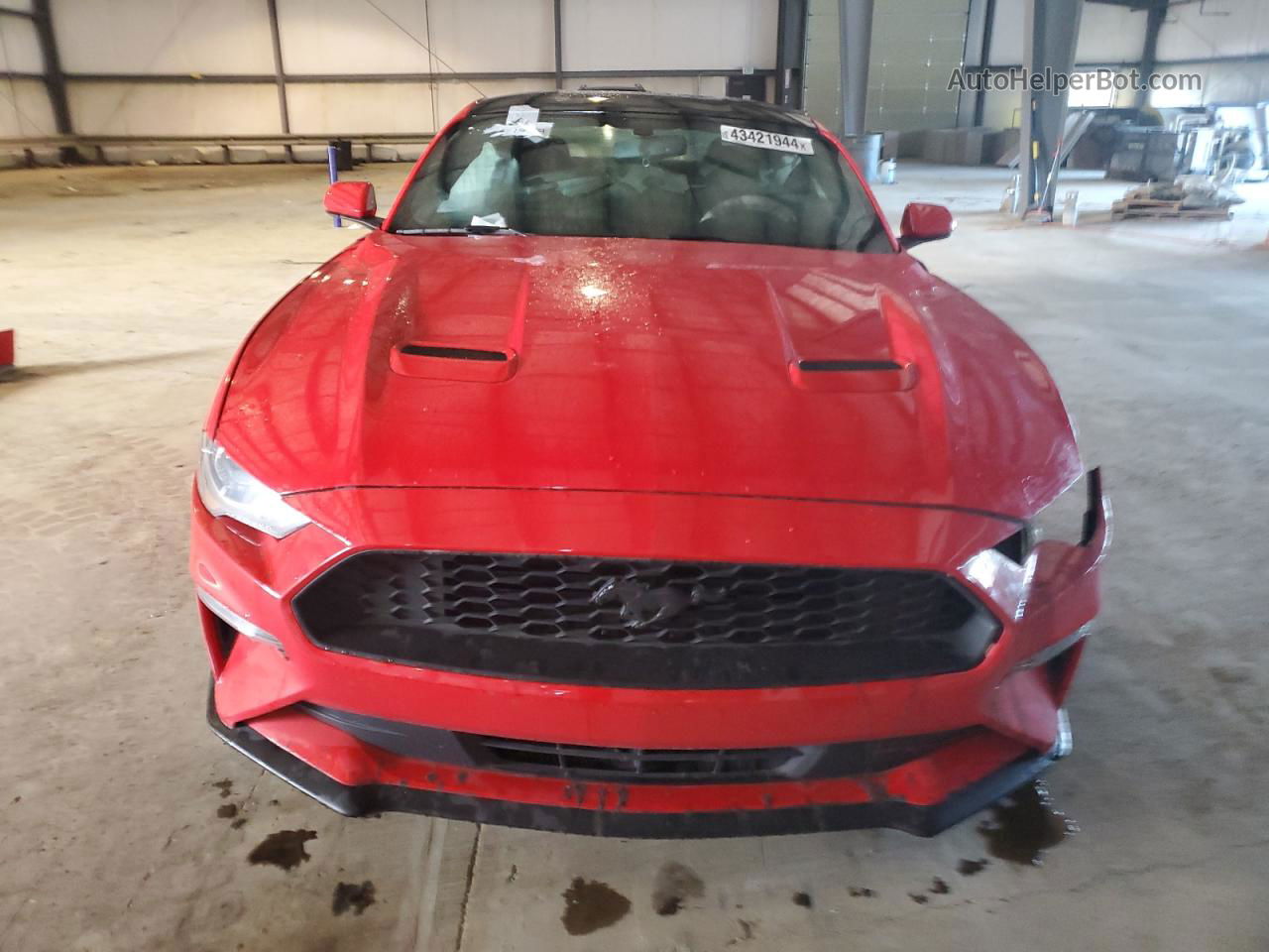 2020 Ford Mustang  Red vin: 1FA6P8TH5L5158918