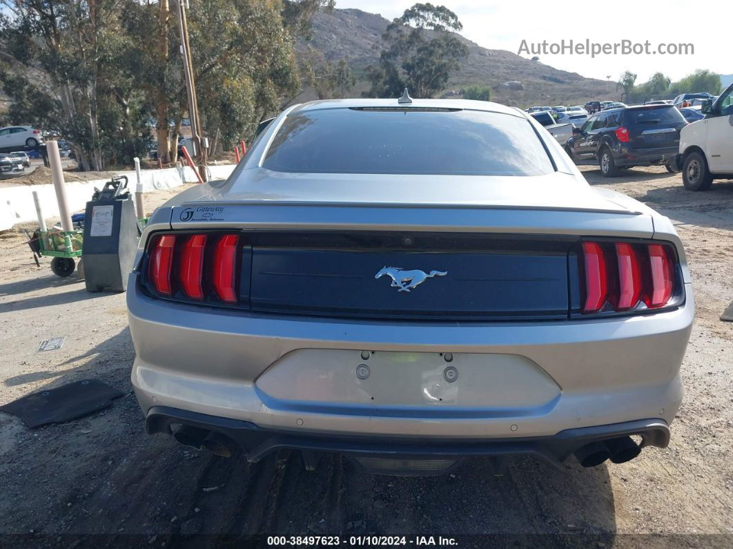 2020 Ford Mustang Ecoboost Fastback Silver vin: 1FA6P8TH5L5179297