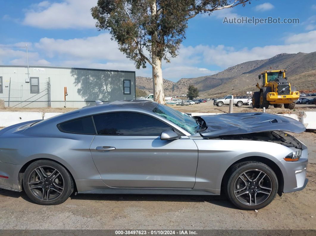 2020 Ford Mustang Ecoboost Fastback Silver vin: 1FA6P8TH5L5179297