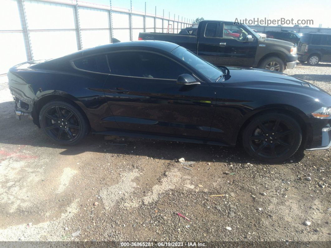 2020 Ford Mustang Ecoboost Black vin: 1FA6P8TH5L5186573