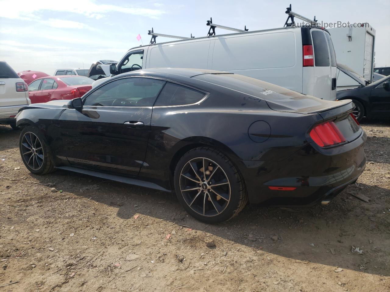 2015 Ford Mustang  Black vin: 1FA6P8TH6F5336677