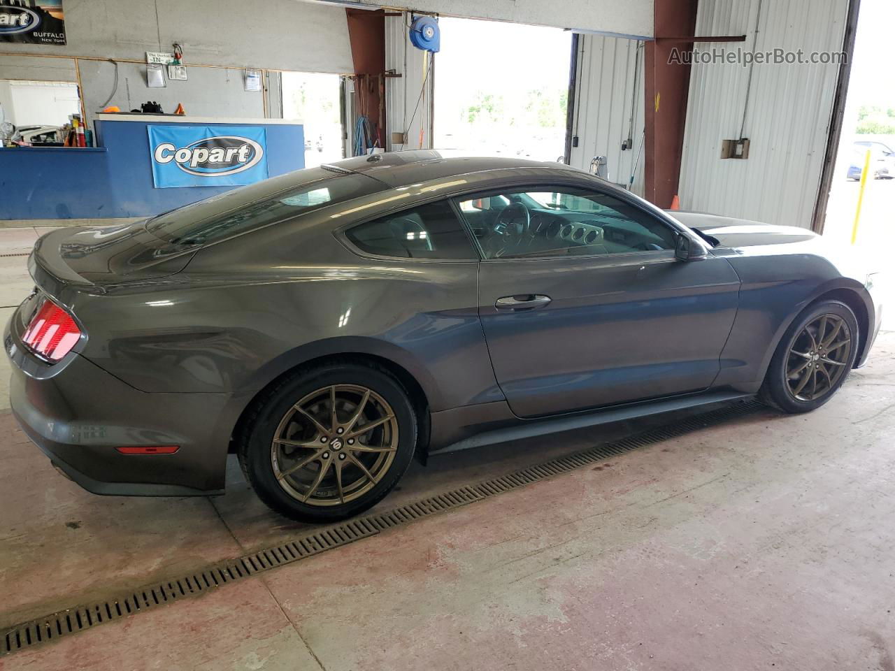 2015 Ford Mustang  Gray vin: 1FA6P8TH6F5348537