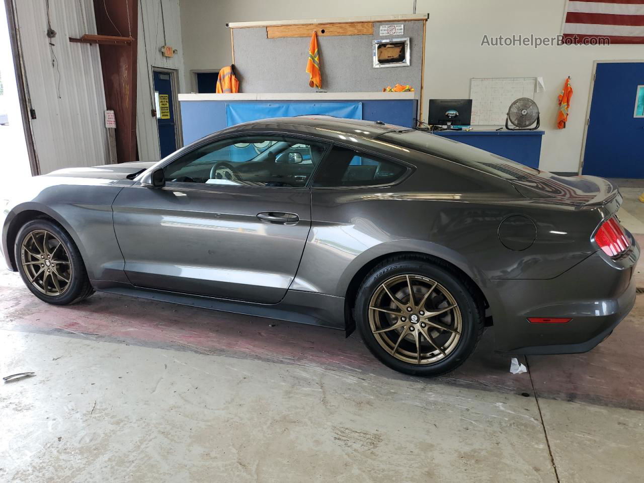 2015 Ford Mustang  Gray vin: 1FA6P8TH6F5348537