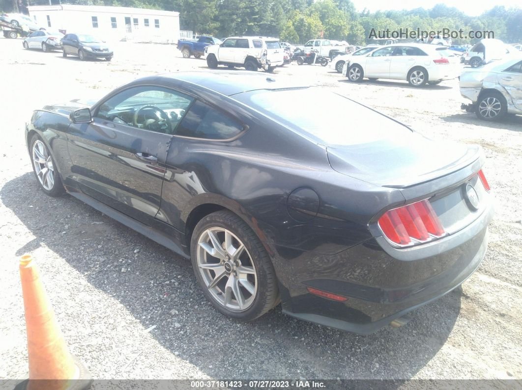 2015 Ford Mustang Ecoboost Black vin: 1FA6P8TH6F5366116