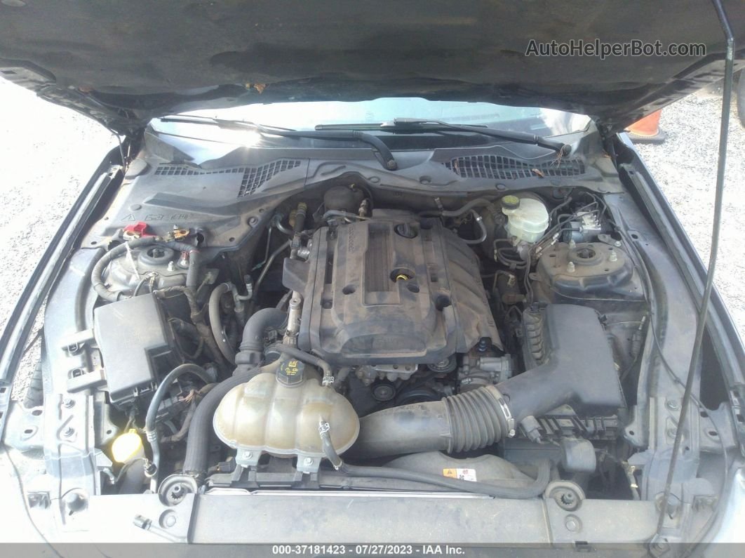 2015 Ford Mustang Ecoboost Черный vin: 1FA6P8TH6F5366116