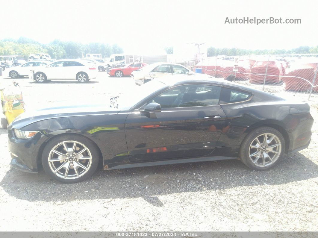 2015 Ford Mustang Ecoboost Black vin: 1FA6P8TH6F5366116