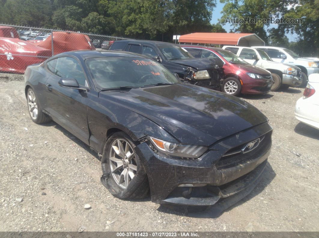 2015 Ford Mustang Ecoboost Black vin: 1FA6P8TH6F5366116