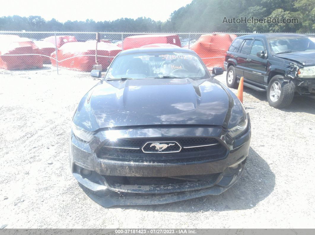 2015 Ford Mustang Ecoboost Black vin: 1FA6P8TH6F5366116