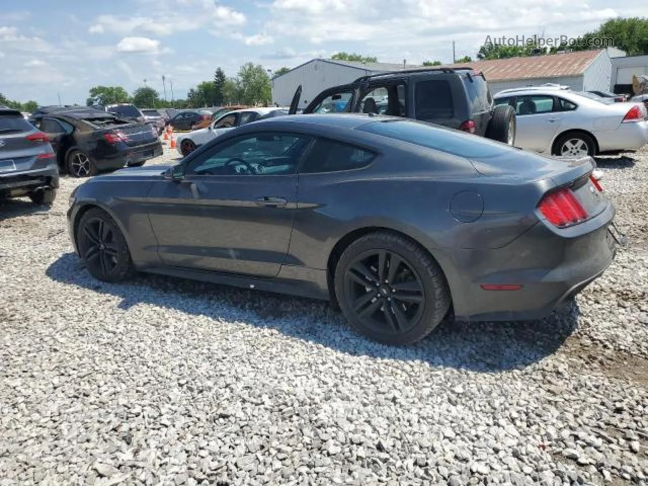 2015 Ford Mustang  Gray vin: 1FA6P8TH6F5367993