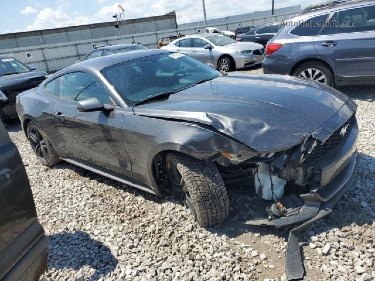 2015 Ford Mustang  Gray vin: 1FA6P8TH6F5367993