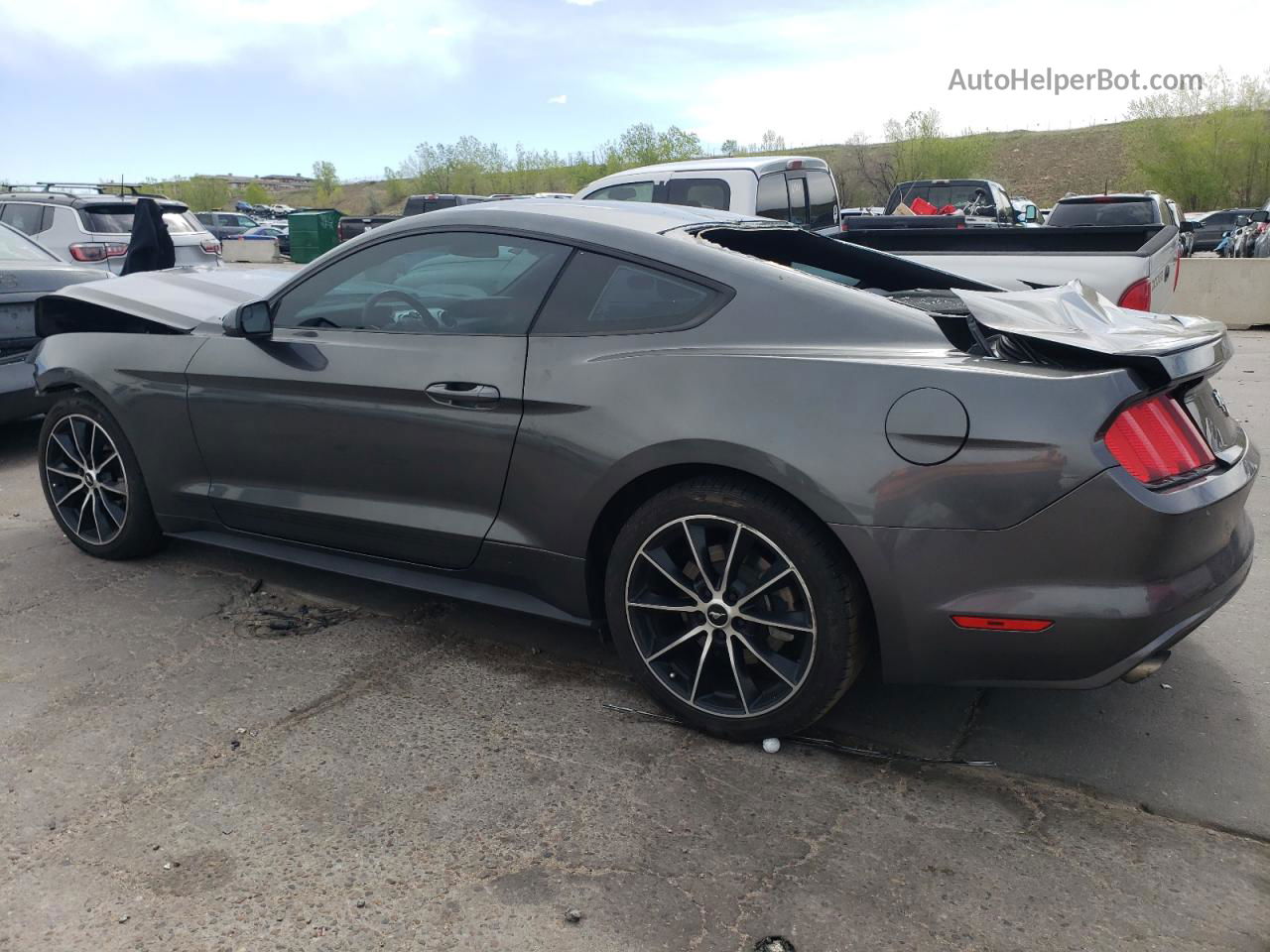 2015 Ford Mustang  Gray vin: 1FA6P8TH6F5400247