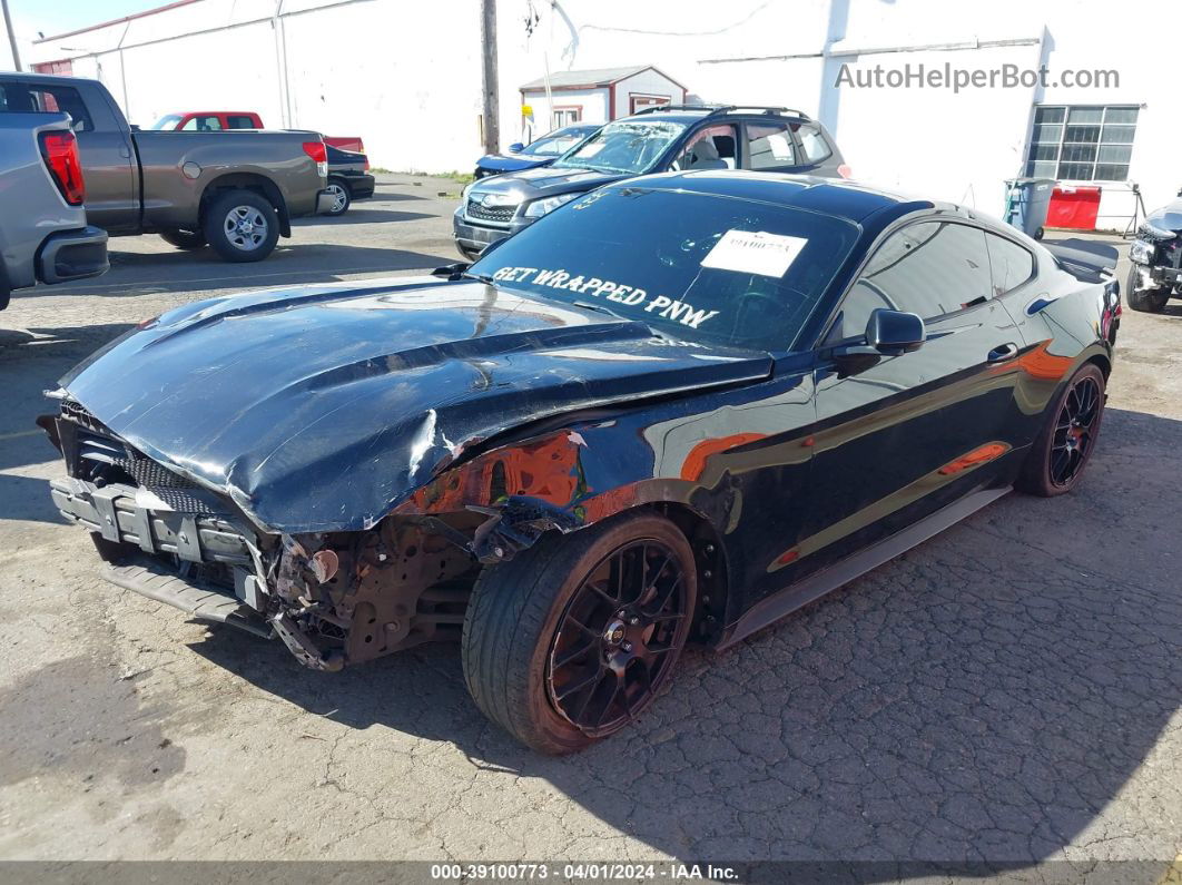 2015 Ford Mustang Ecoboost Black vin: 1FA6P8TH6F5426458