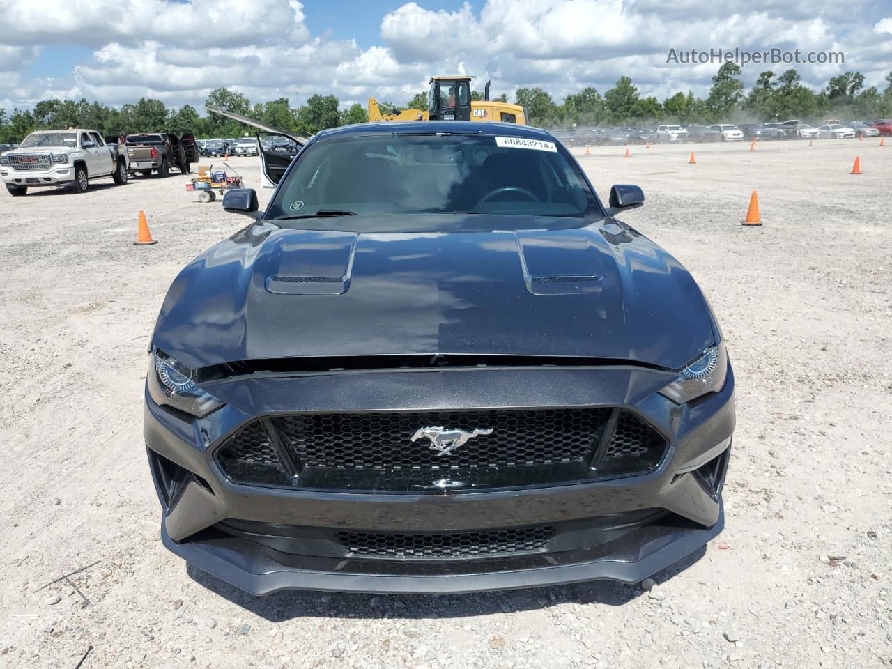 2020 Ford Mustang  Gray vin: 1FA6P8TH6L5100798