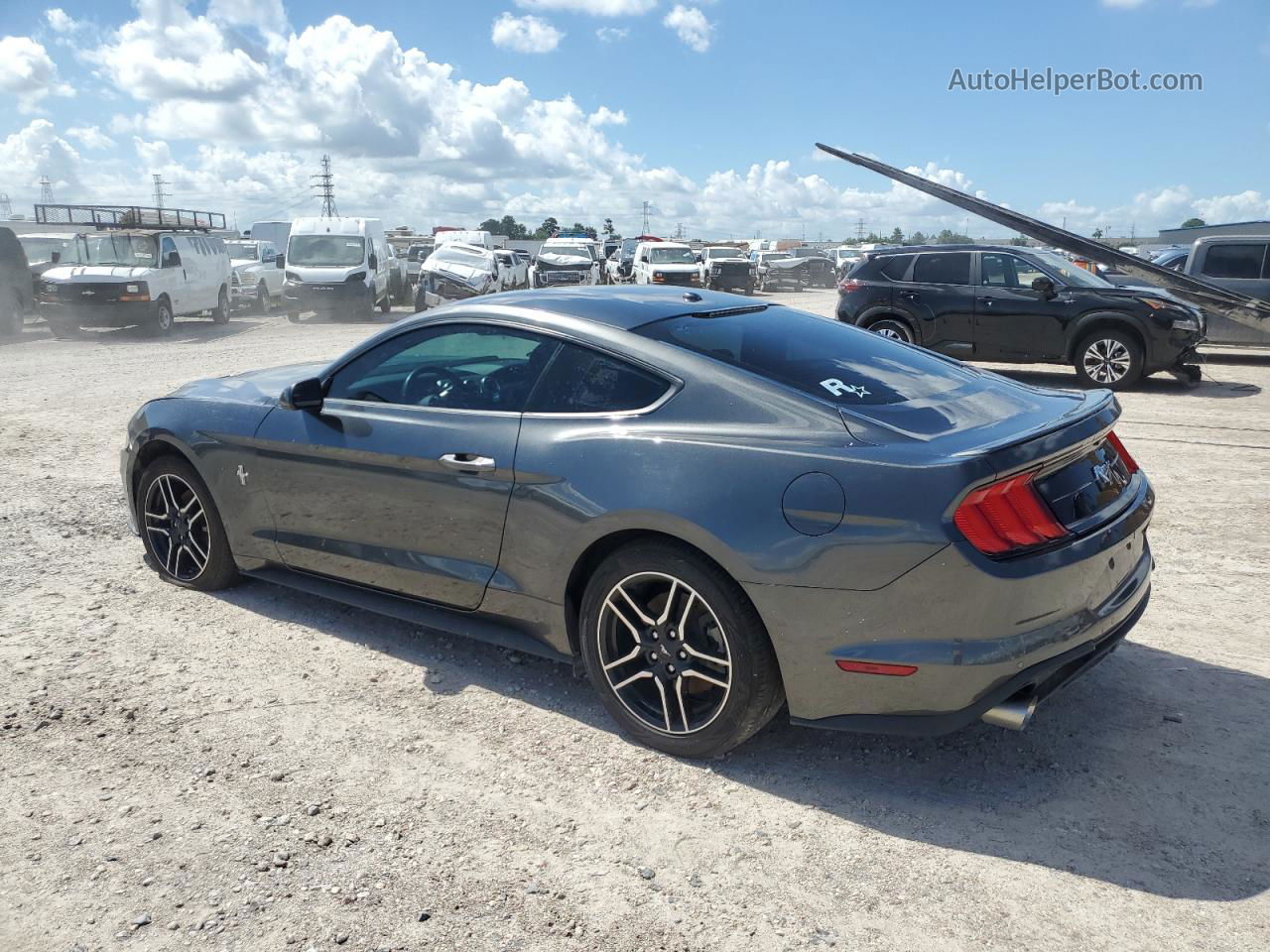 2020 Ford Mustang  Gray vin: 1FA6P8TH6L5100798