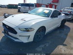 2020 Ford Mustang Ecoboost Fastback White vin: 1FA6P8TH6L5103877