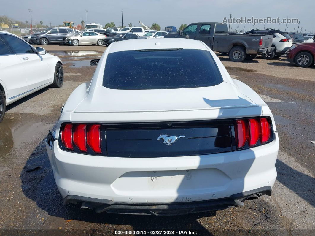 2020 Ford Mustang Ecoboost Fastback White vin: 1FA6P8TH6L5103877