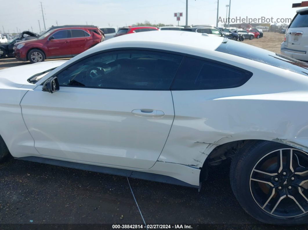 2020 Ford Mustang Ecoboost Fastback White vin: 1FA6P8TH6L5103877