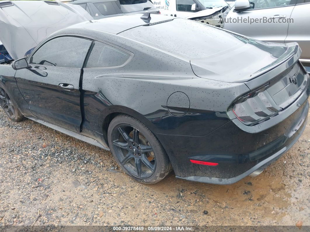 2020 Ford Mustang Ecoboost Fastback Black vin: 1FA6P8TH6L5145255