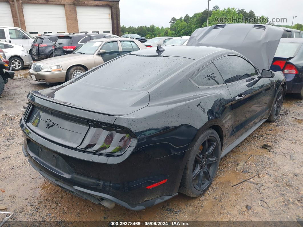 2020 Ford Mustang Ecoboost Fastback Black vin: 1FA6P8TH6L5145255