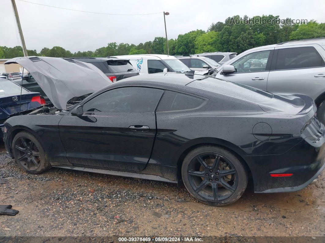 2020 Ford Mustang Ecoboost Fastback Black vin: 1FA6P8TH6L5145255