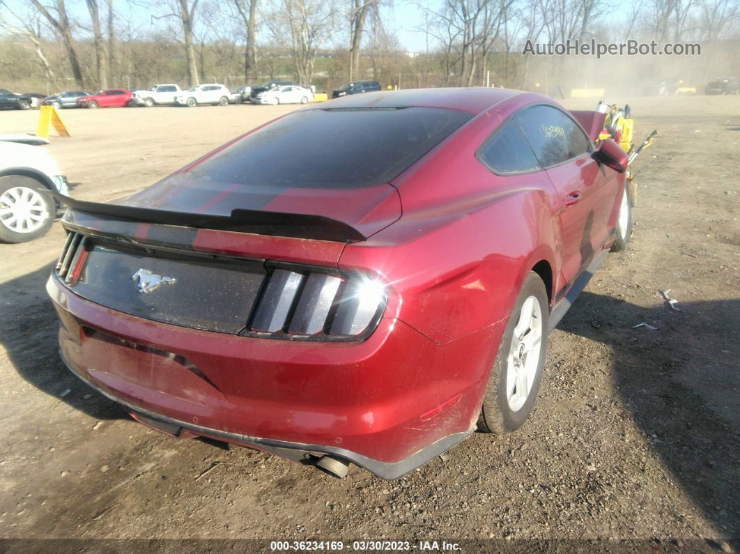 2015 Ford Mustang Ecoboost Red vin: 1FA6P8TH7F5368179