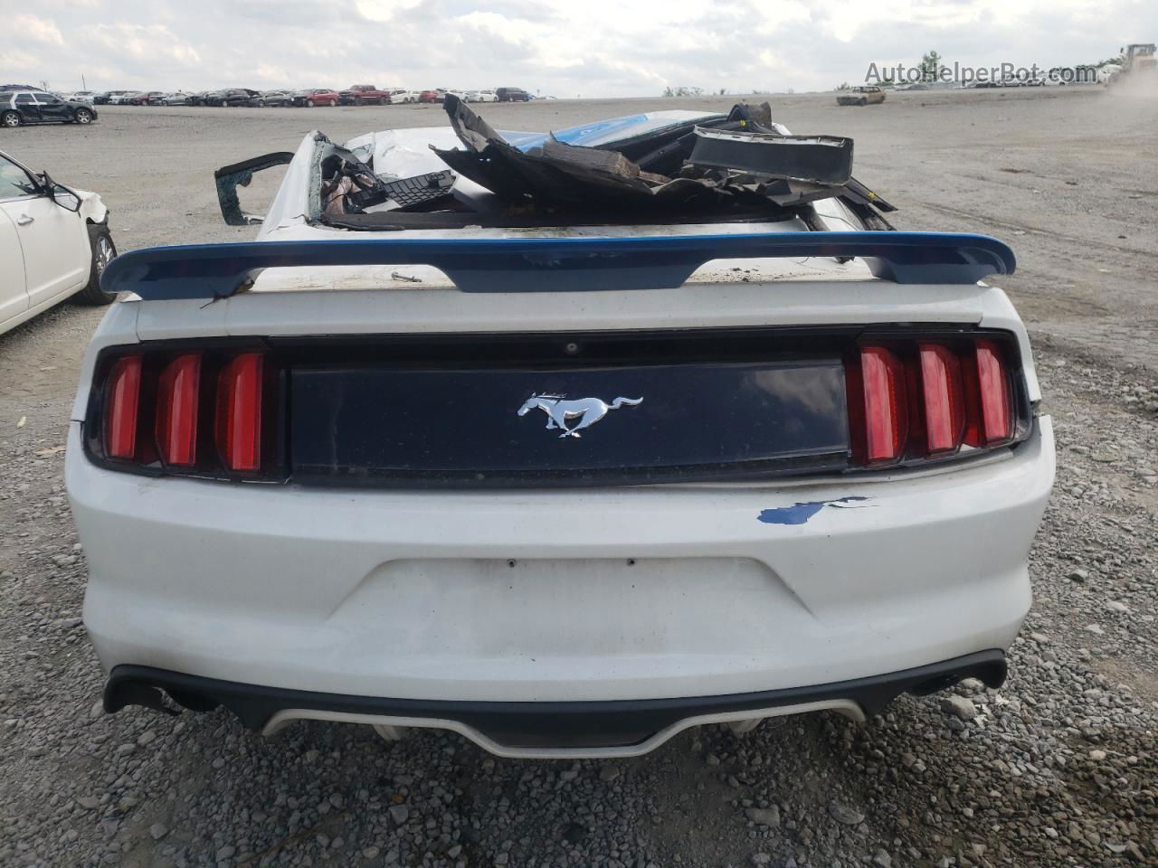 2015 Ford Mustang  Белый vin: 1FA6P8TH7F5380185