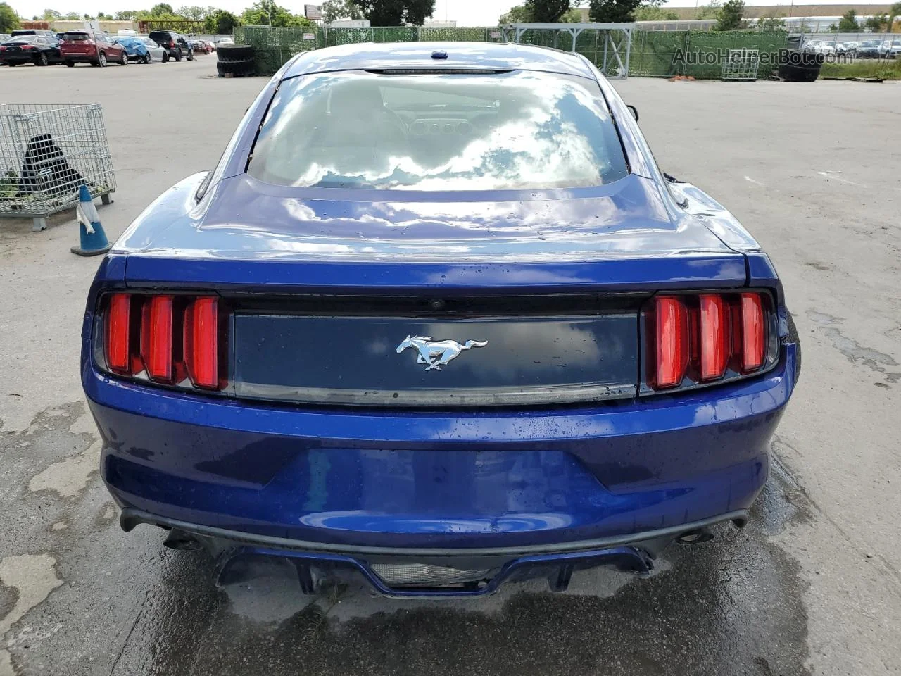 2015 Ford Mustang  Синий vin: 1FA6P8TH7F5392210